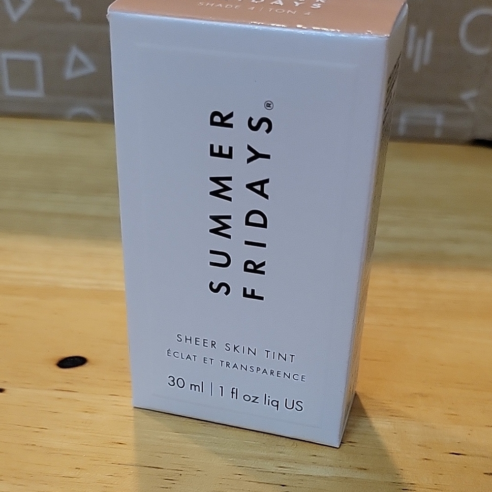 Shade 4 Summer Fridays Sheer Skin Tint